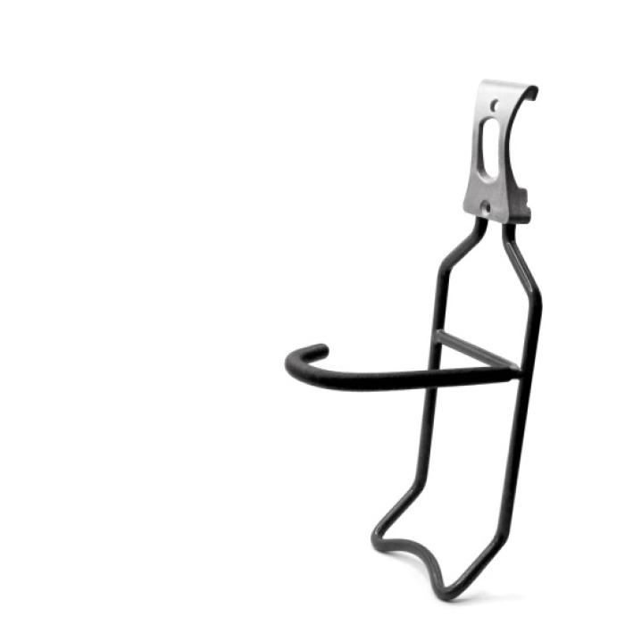 ГАРАЖ Крепление для велосипеда, монтаж рельс/стена, Металлик