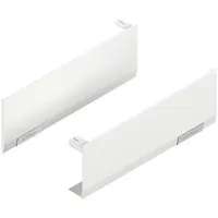 22.8000 ABD R+L V1SWIG Комплект заглушек AVENTOS HF/HS/HL top правая+левая, белый шелк, с лого