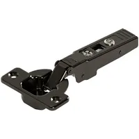 70T9550.TLMB V50 ONS CLIP top петля для профильных дверей 95°, накладная, без пружины, черный оникс