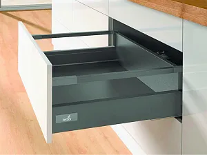 КОМПЛЕКТ КОРОБА INNOTECH ATIRA ПОЛНОГО ВЫДВ. С SILENT SYSTEM, H144, NL260, РЕЛИНГИ, АНТРАЦИТ