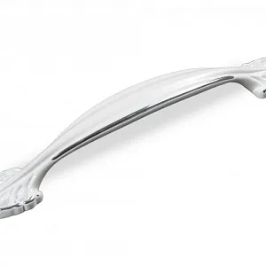 Мебельная ручка ХЛОПОК RS472CP/W.3/128
