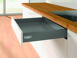 КОМПЛЕКТ ЯЩИКА INNOTECH ATIRA ПОЛНОГО ВЫДВ. С SILENT SYSTEM, H70, NL350, АНТРАЦИТ