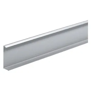 ПРОФИЛЬ КОНЦЕВОЙ,L2500,H46, С ПЕРФОРАЦИЕЙ,АЛЮМИНИЙ, АНОДИРОВАННЫЙ