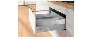 КОМПЛЕКТ ЯЩИКА INNOTECH ATIRA ПОЛНОГО ВЫДВ. ДЛЯ PUSH TO OPEN SILENT,30КГ,H176,NL300,БЕЛЫЙ