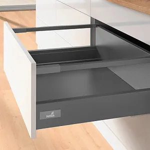 КОМПЛЕКТ КОРОБА INNOTECH ATIRA ПОЛНОГО ВЫДВ. С SILENT SYSTEM, H176, NL350, РЕЛИНГИ, АНТРАЦИТ