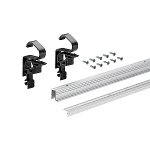 КОМПЛЕКТ ПРОФИЛЕЙ WINGLINE L, L1200,С ПЕРФОРАЦИЕЙ,АЛЮМИНИЙ,