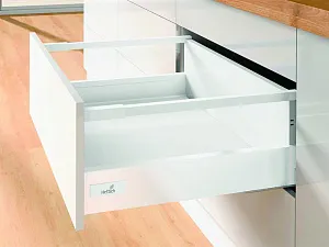 КОМПЛЕКТ КОРОБА INNOTECH ATIRA ПОЛНОГО ВЫДВ. С SILENT SYSTEM, H176,NL420,РЕЛИНГИ,ЦВЕТ БЕЛЫЙ