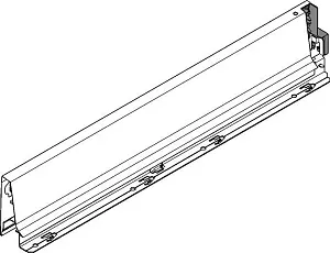 378M5002SA Z LI V20SEIW Боковина ящика Blum Tandembox, высота M, H 83 мм, L 500 мм, левая, белая